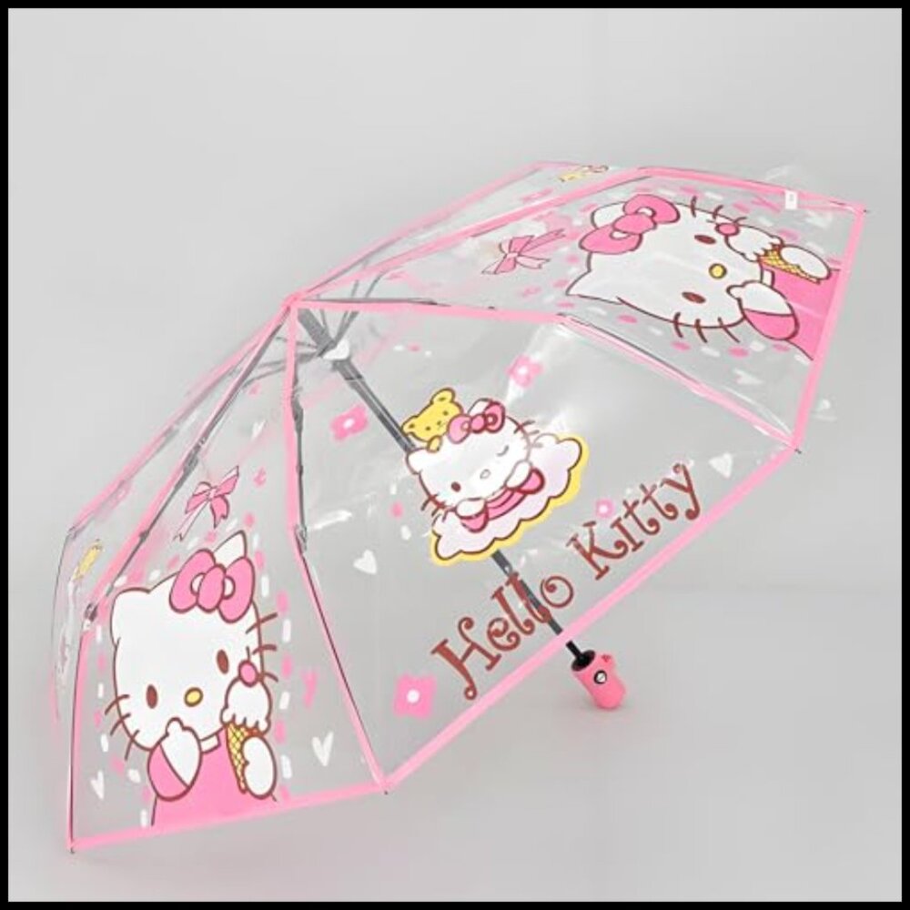 Clear Automatic Umbrella Compact Portable Travel … - image 5